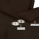 Sofa Retratil E Reclinavel 03 Lugares 210cm Tico D'monegatto