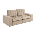 Sofá Retrátil E Reclinável 03 Lugares Oxford Veludo Slim Cast