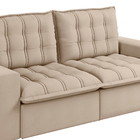 Sofá Retrátil E Reclinável 03 Lugares Oxford Veludo Slim Cast