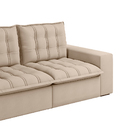 Sofá Retrátil E Reclinável 03 Lugares Oxford Veludo Slim Cast