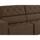 Sofá Retrátil E Reclinável 04 Lugares Jacarta Ii Suede Veludo