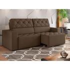 Sofá Retrátil E Reclinável 04 Lugares Jacarta Ii Suede Veludo