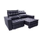 Sofá Retrátil E Reclinável 1,80m Molas Ensacadas E Costura Tr