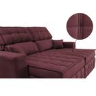 Sofá Retrátil E Reclinável 1,80m Molas Ensacadas E Costura Tr