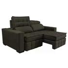 Sofá Retrátil E Reclinável 1,80m Molas Ensacadas E Costura Tr