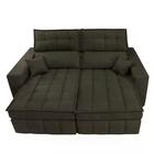 Sofá Retrátil E Reclinável 1,80m Molas Ensacadas E Costura Tr