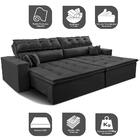 Sofá Retrátil E Reclinável 1,82m Luxos Cama Inbox Velusoft Pr