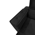 Sofá Retrátil E Reclinável 190 Cm Esteban-preto-alj Moveis