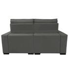 Sofá Retrátil E Reclinável 2,00m Molas Ensacadas E Costura Tr