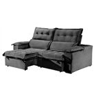 Sofá Retrátil E Reclinável 2,10m São Gonçalo Estofados Teixei