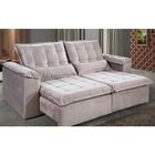 Sofá Retrátil E Reclinável 2,10m Tres Marias Estofados Teixei