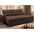 Sofá Retrátil E Reclinável 2,12m Molas Ensacadas Belle Boucle