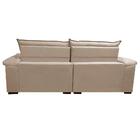 Sofá Retrátil E Reclinável 2,12m Molas Ensacadas Cama Inbox A