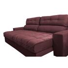 Sofá Retrátil E Reclinável 2,12m Molas Ensacadas Cama Inbox B