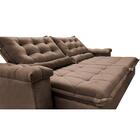 Sofá Retrátil E Reclinável 2,15m Cama Inbox Big Fresh Com Sof