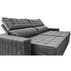 Sofá Retrátil E Reclinável 2,15m Cama Inbox Big Star Com Soft