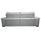 Sofá Retrátil E Reclinável 2,15m Molas Ensacadas Cama Inbox B