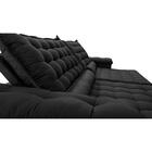 Sofá Retrátil E Reclinável 2,15m Molas Ensacadas Cama Inbox B