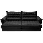 Sofá Retrátil E Reclinável 2,15m Molas Ensacadas Cama Inbox B