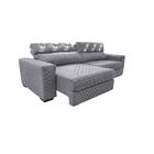 Sofá Retrátil E Reclinável 2,15m Molas Ensacadas Cama Inbox S