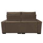 Sofá Retrátil E Reclinável 2,20m Molas Ensacadas E Costura Tr