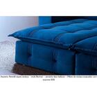 Sofá Retrátil E Reclinável 2,30m 4 Lugares Azul