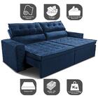 Sofá Retrátil E Reclinável 2,30m Cama Inbox Charm Velusoft Az
