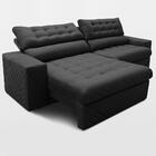 Sofá Retrátil E Reclinável 2,30m Molas Ensacadas Max Spring V