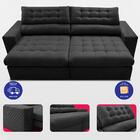 Sofá Retrátil E Reclinável 2,30m Molas Ensacadas Max Spring V