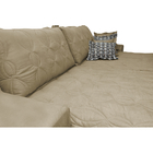 Sofá Retrátil E Reclinável 2,32m Com Molas Ensacadas Cama Inb