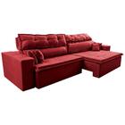 Sofá Retrátil E Reclinável 2,32m Luxos Cama Inbox Velusoft Ve