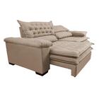 Sofá Retrátil E Reclinável 2,32m Molas Ensacadas Cama Inbox A