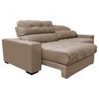 Sofá Retrátil E Reclinável 2,32m Molas Ensacadas Cama Inbox B