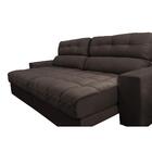 Sofá Retrátil E Reclinável 2,32m Molas Ensacadas Cama Inbox B