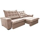 Sofá Retrátil E Reclinável 2,35m Cama Inbox Big Fresh Com Sof