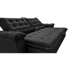 Sofá Retrátil E Reclinável 2,35m Cama Inbox Big Fresh Com Sof