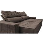 Sofá Retrátil E Reclinável 2,35m Cama Inbox Big Star Com Soft