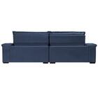 Sofá Retrátil E Reclinável 2,35m Molas Ensacadas Cama Inbox B