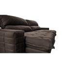 Sofá Retrátil E Reclinável 2,35m Molas Ensacadas Cama Inbox E