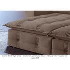 Sofá Retrátil E Reclinável 2,50m 4 Lugares Bege