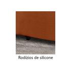 Sofá Retrátil E Reclinável 2,50m 4 Lugares Terracota