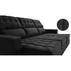 Sofá Retrátil E Reclinável 2,50m Molas Ensacadas E Costura Tr