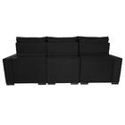 Sofá Retrátil E Reclinável 2,50m Molas Ensacadas E Costura Tr