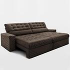 Sofá Retrátil E Reclinável 2,50m Molas Ensacadas Max Spring V