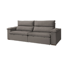 Sofá Retrátil E Reclinável 2,50m São Paulo 4 Lugares - Suede