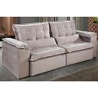 Sofá Retrátil E Reclinável 2,50m Tres Marias Estofados Teixei