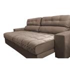 Sofá Retrátil E Reclinável 2,52m Molas Ensacadas Cama Inbox B