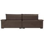 Sofá Retrátil E Reclinável 2,55m Molas Ensacadas Cama Inbox B