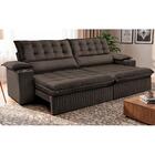 Sofá Retrátil E Reclinável 2,60m Molas Ensacadas Dream Veluso