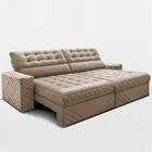 Sofá Retrátil E Reclinável 2,70m Molas Ensacadas Max Spring V